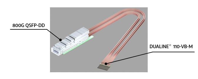 800GQSFP-DDtoDUALINE110-VB-M