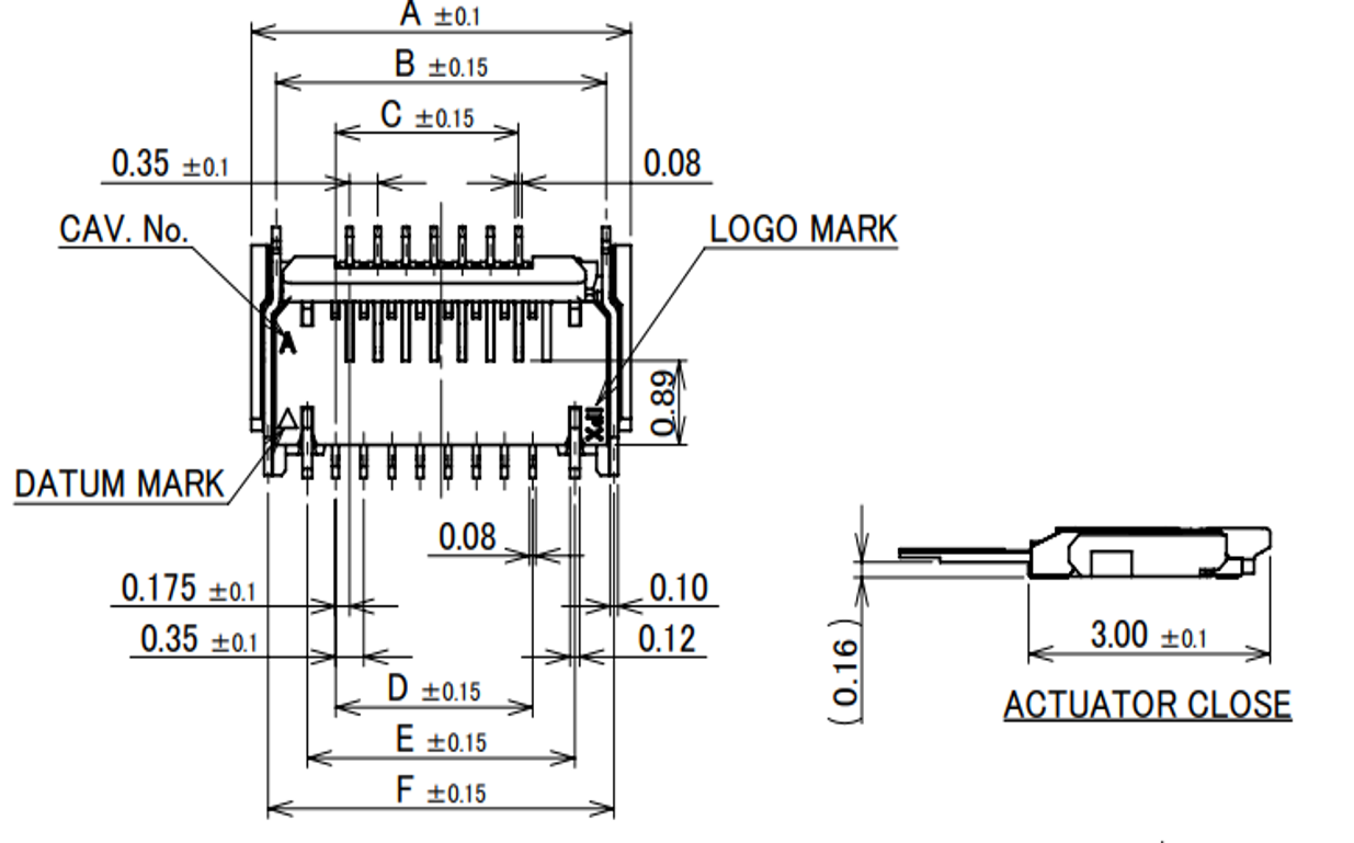 7 Pins MINIFLEX® Connector