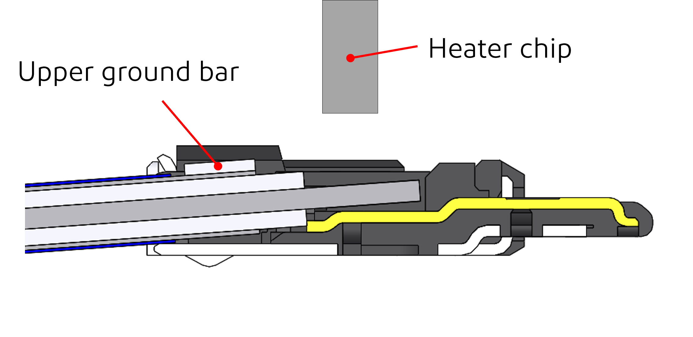 Heater chip