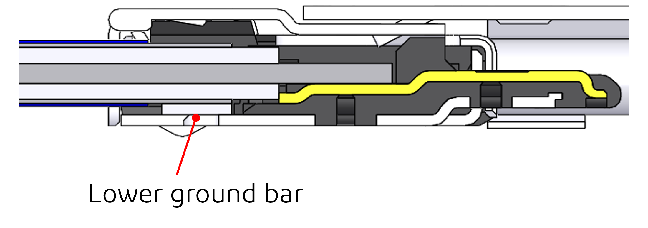 Lower ground bar
