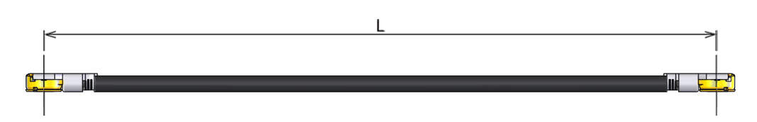 MHF 4-4 OD0.81MM 100MM