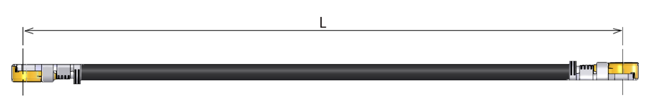 MHF 4L-4L OD0.64MM 100MM Type-2.