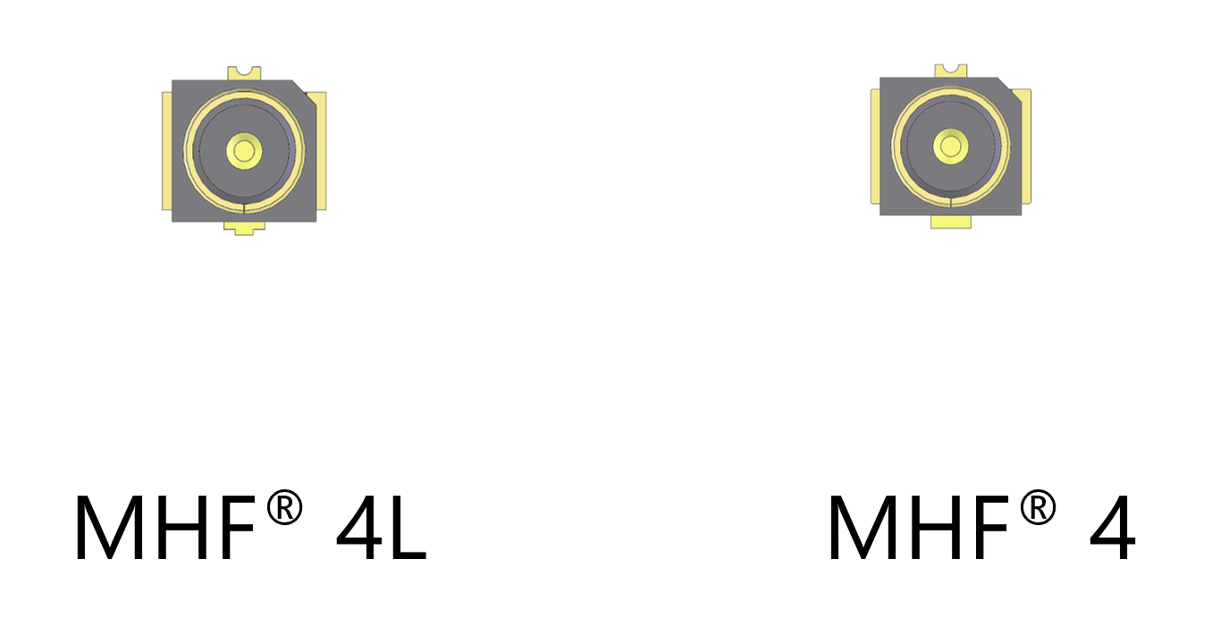 MHF® 4_4L receptacle