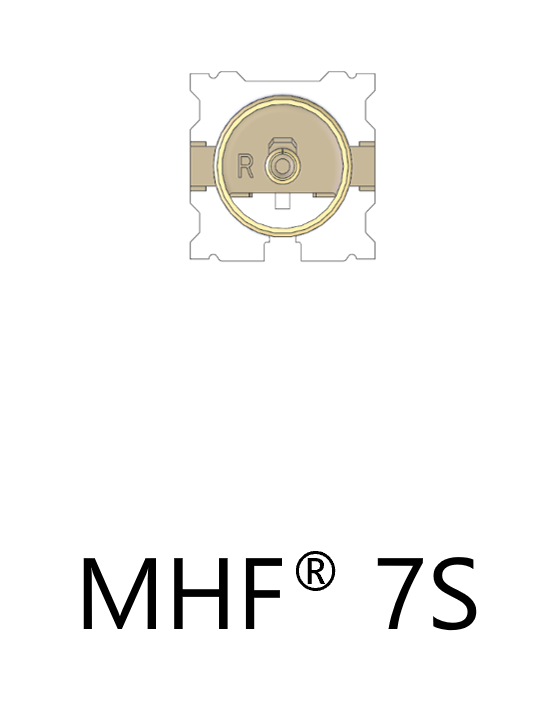 MHF® 7S receptacle