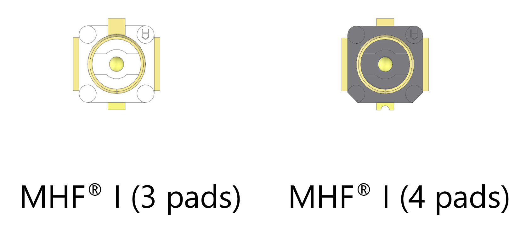 MHF® I receptacle