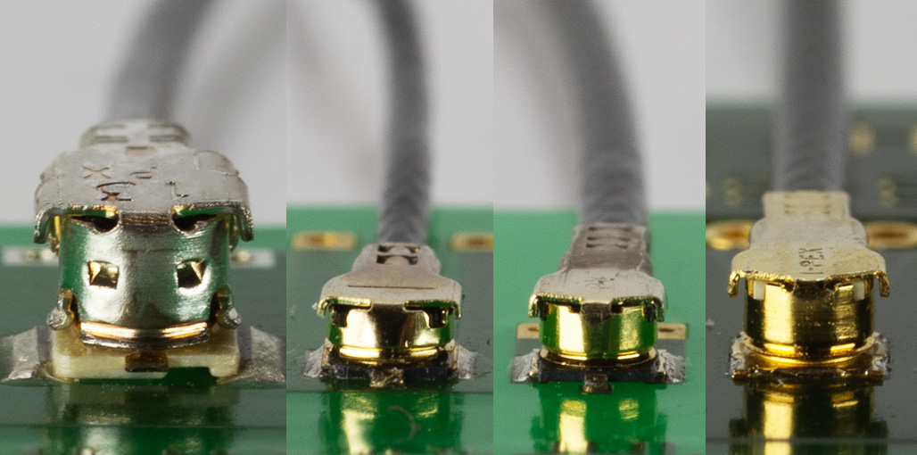 MHF harness assembly from side