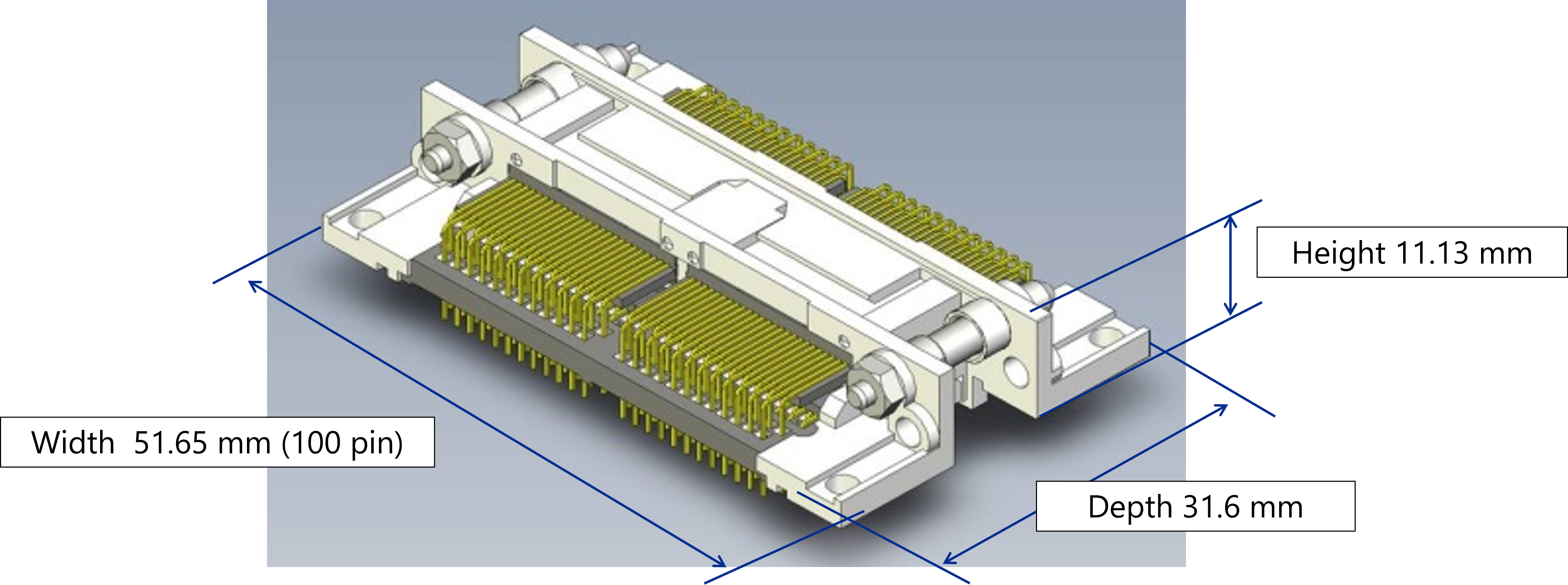 Right Angle Plug – Right Angle Receptacle pair