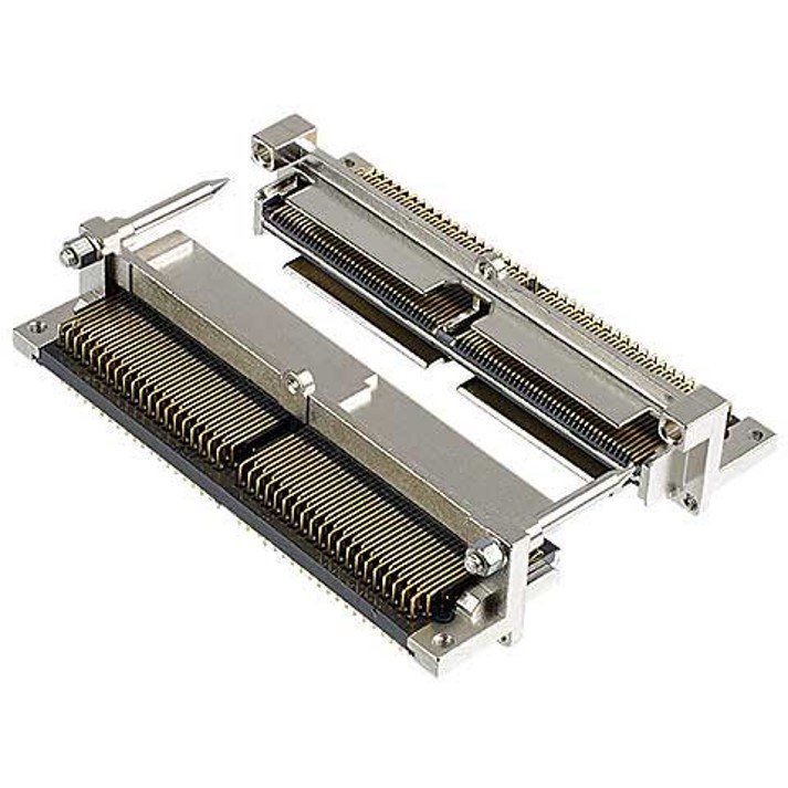 A multi-pin I/O connector featuring die-cast housing and large guide pins_1