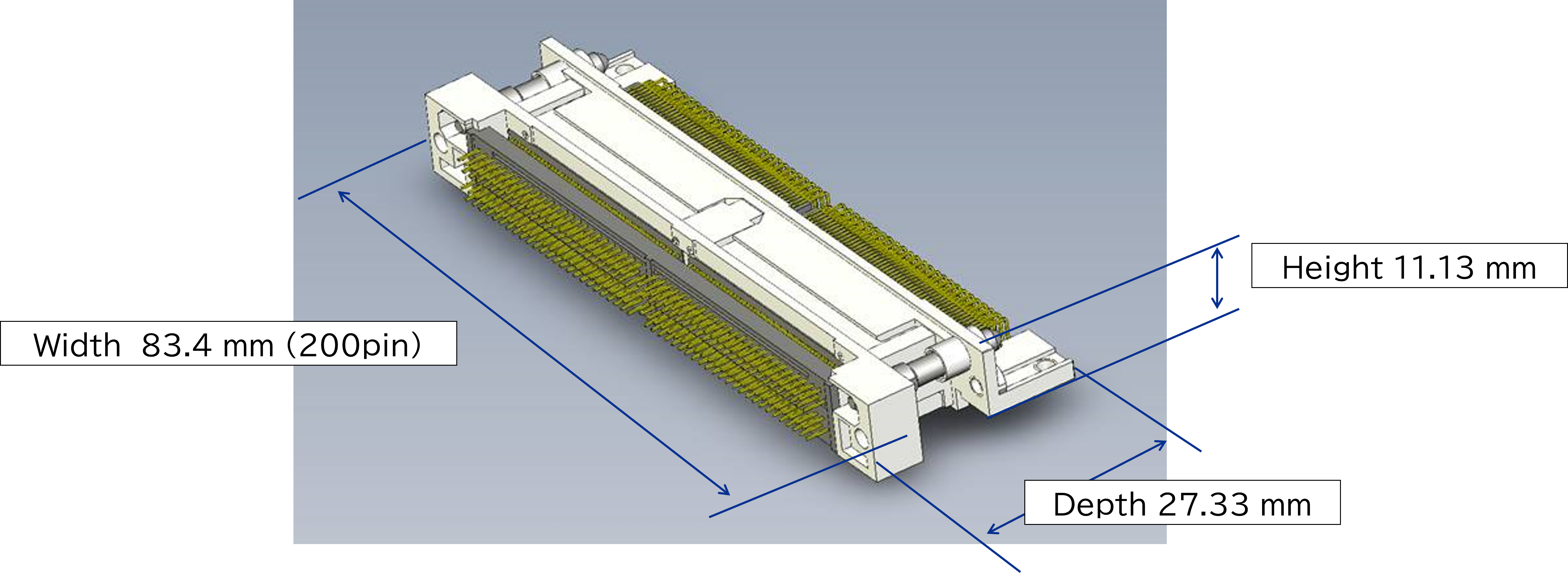  Standard Type Horizontal Plug-Vertical Receptacle Mating (200P)