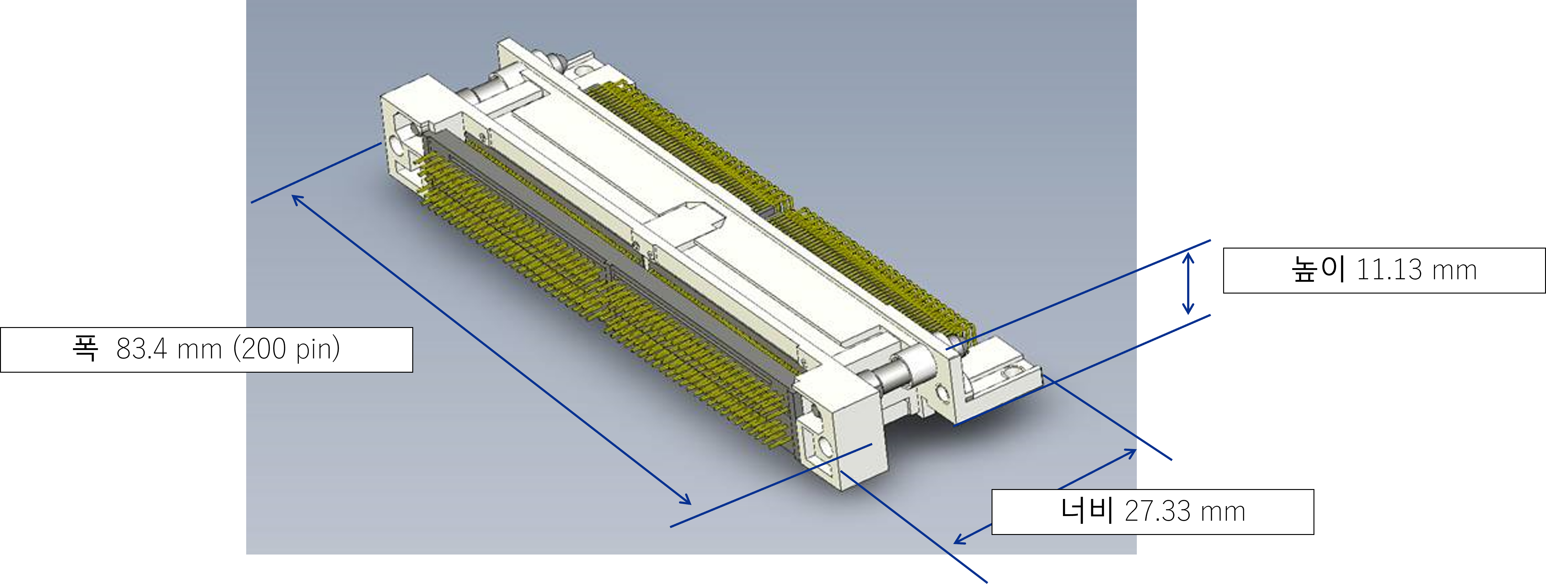  Standard Type Horizontal Plug-Vertical Receptacle Mating (200P)