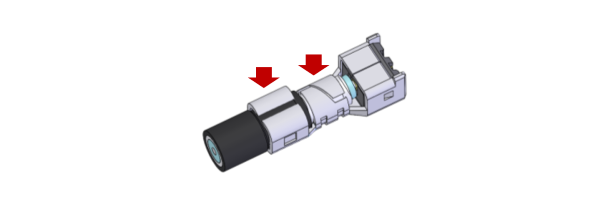 MHF-TI 適用線徑2.4-3.0 mm O.D.