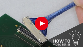 How to Operate CABLINE®-UM / Micro-Coaxial Cable Connector