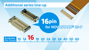 Additional series line-up: 16 pin for NOVASTACK® 35-P (2025/Mar/11)