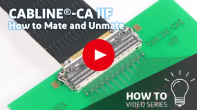 How to operate CABLINE®-CA IIF
